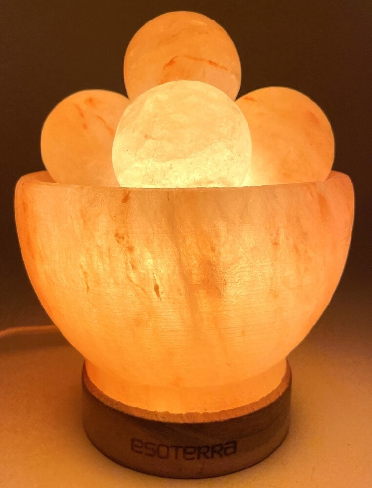 Lampe de Sel Bol et Boules
