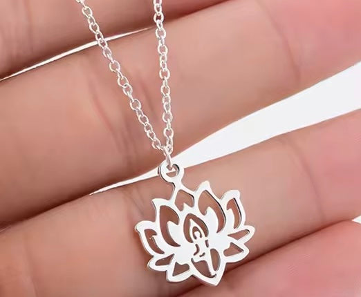 Pendentif Lotus Yoga N°8