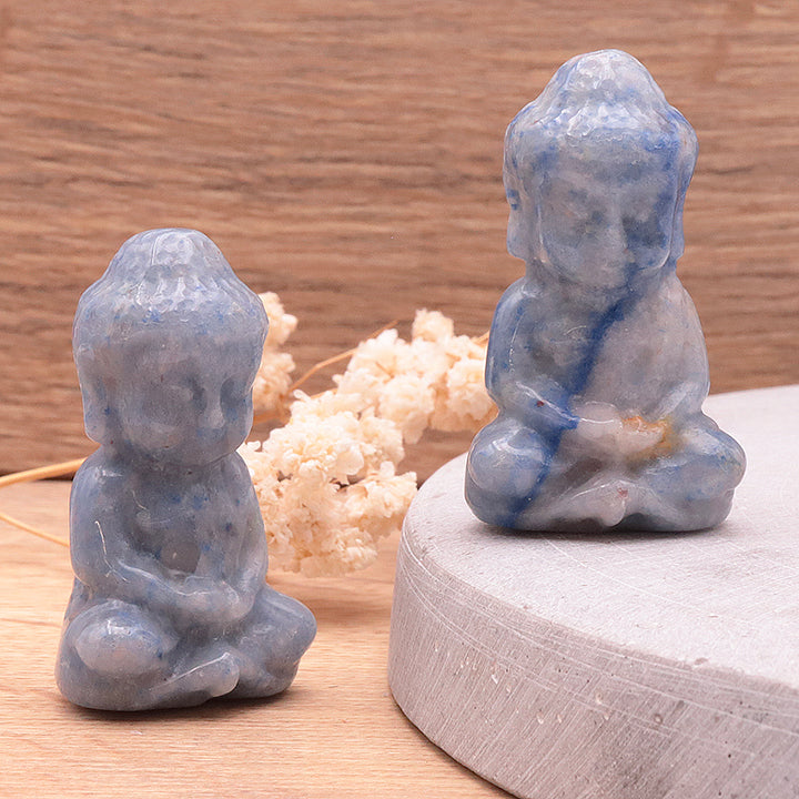 Bouddha Aventurine Bleue