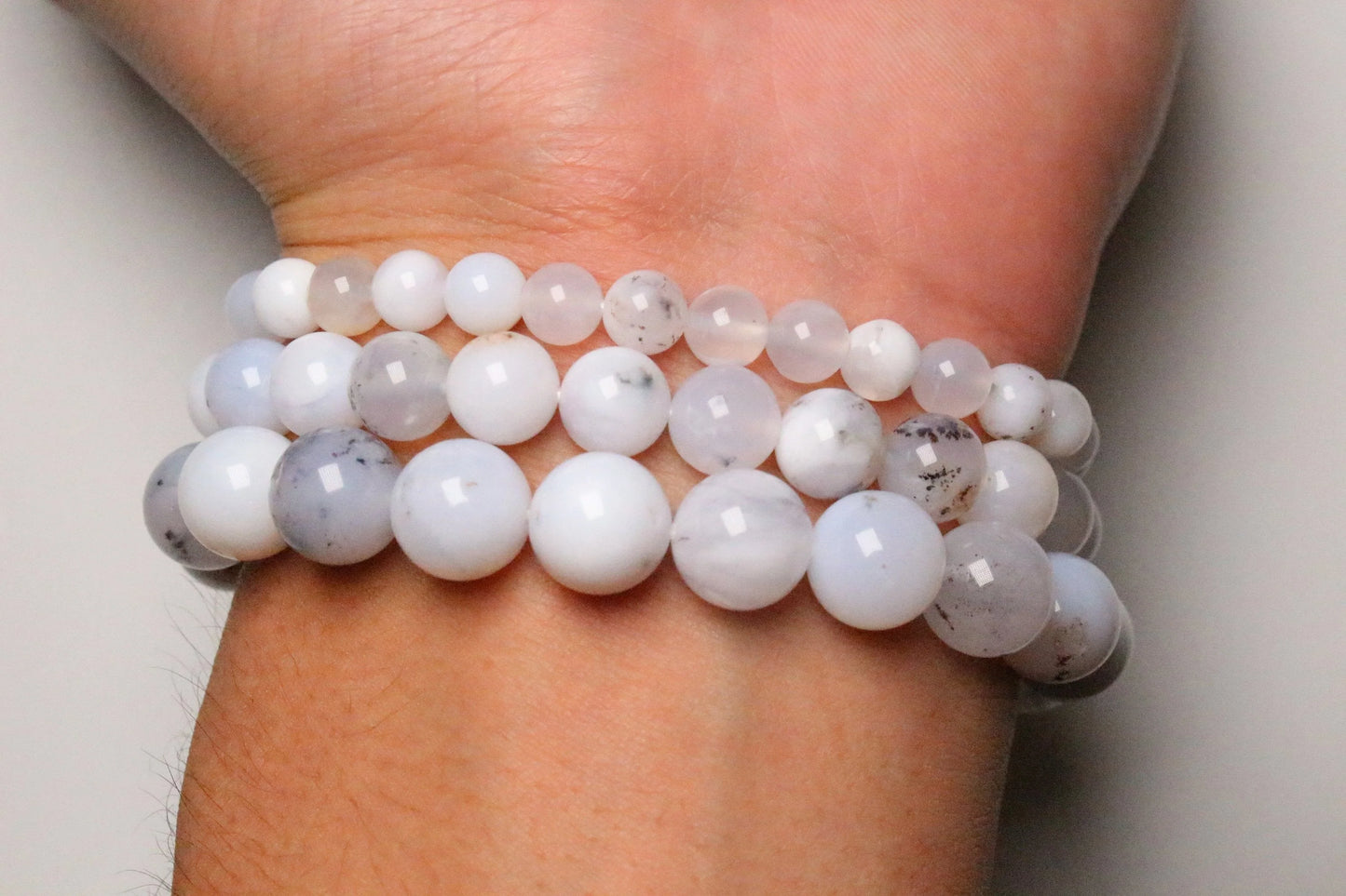 Bracelet Opale Blanche