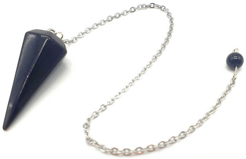 Pendules Cône facetté en Pierre Naturelle