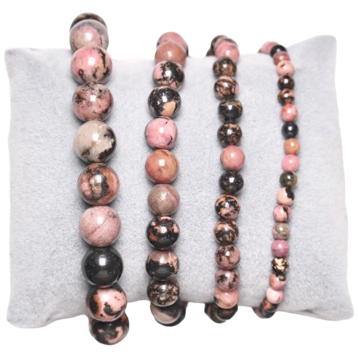 Bracelet Rhodonite zébrée A