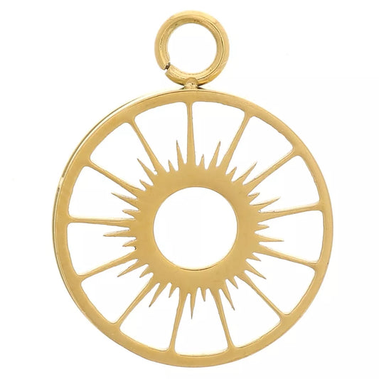 Pendentif Solar Doré