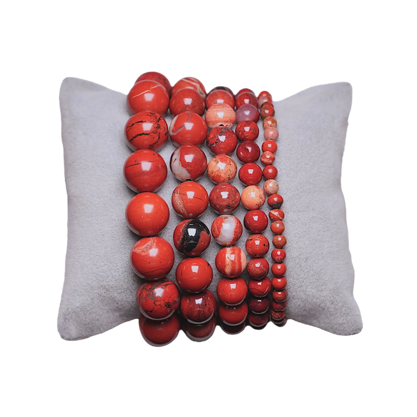 Bracelet Jaspe Rouge A