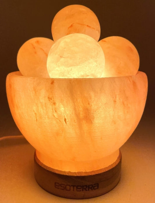 Lampe de Sel Bol et Boules