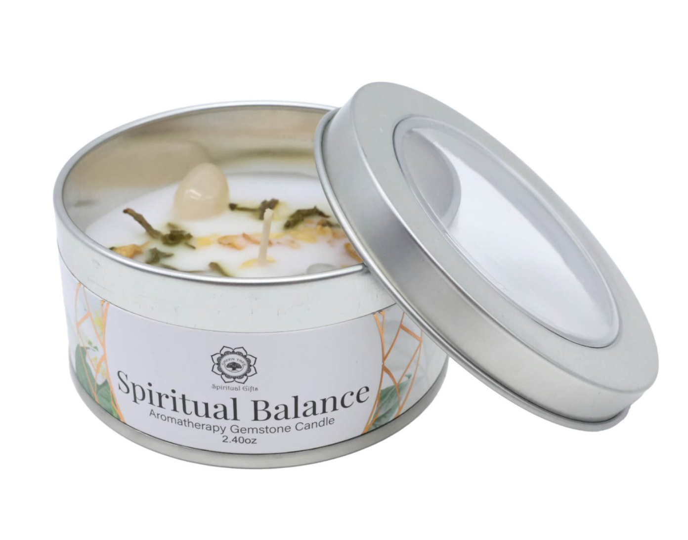 Bougies Fleurs Sacrées et Pierres Naturelles