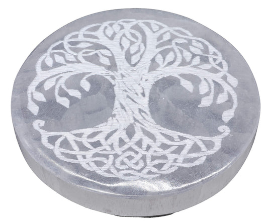 Plaque en Sélénite ARBRE de VIE N°2