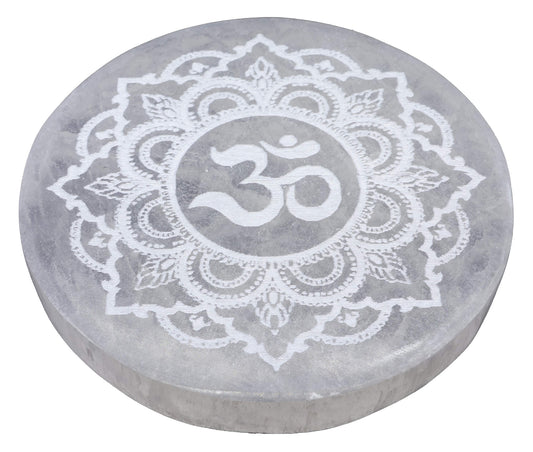 Plaque en Sélénite OM