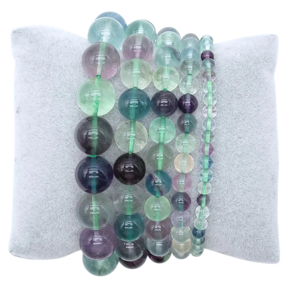 Bracelet Fluorite Multicolore AA