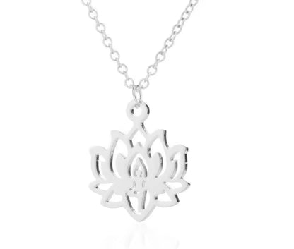 Pendentif Lotus Yoga N°8