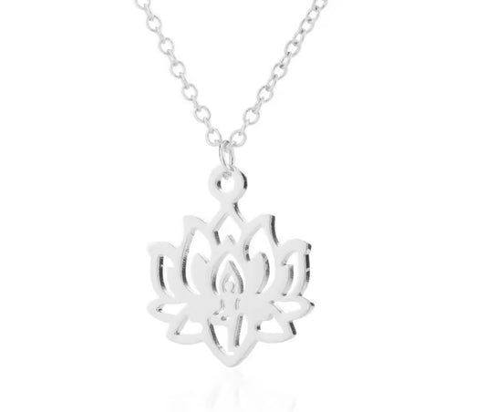 Pendentif Lotus Yoga N°8
