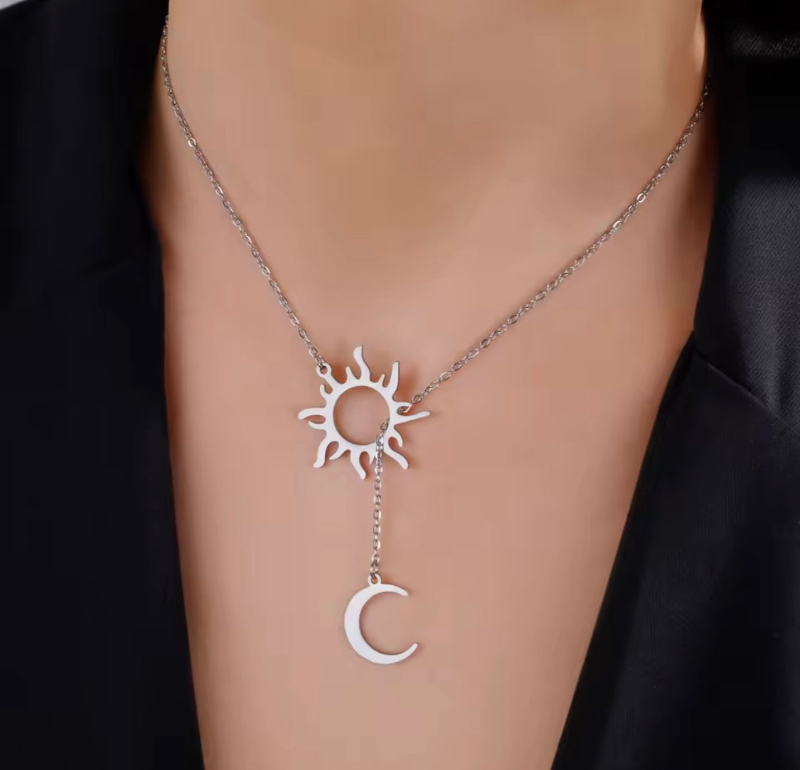 Pendentif Lune Soleil N°9