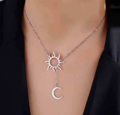 Pendentif Lune Soleil N°9