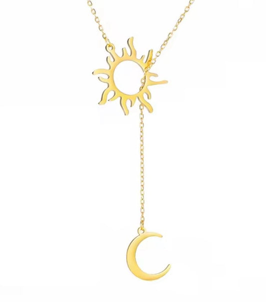 Pendentif Lune Soleil N°9