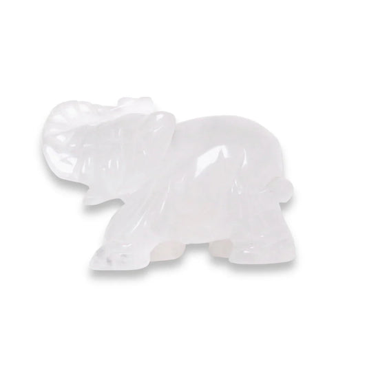 Eléphant Cristal de Roche
