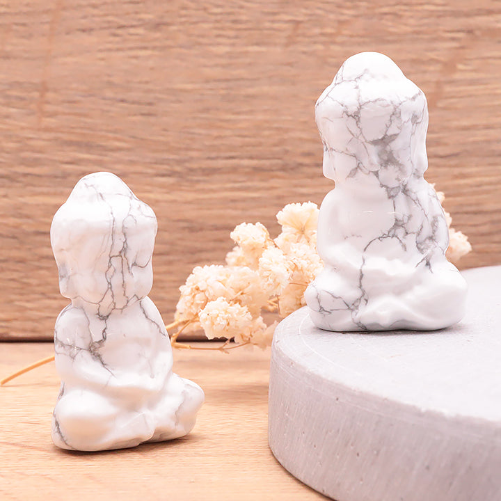 Bouddha Howlite