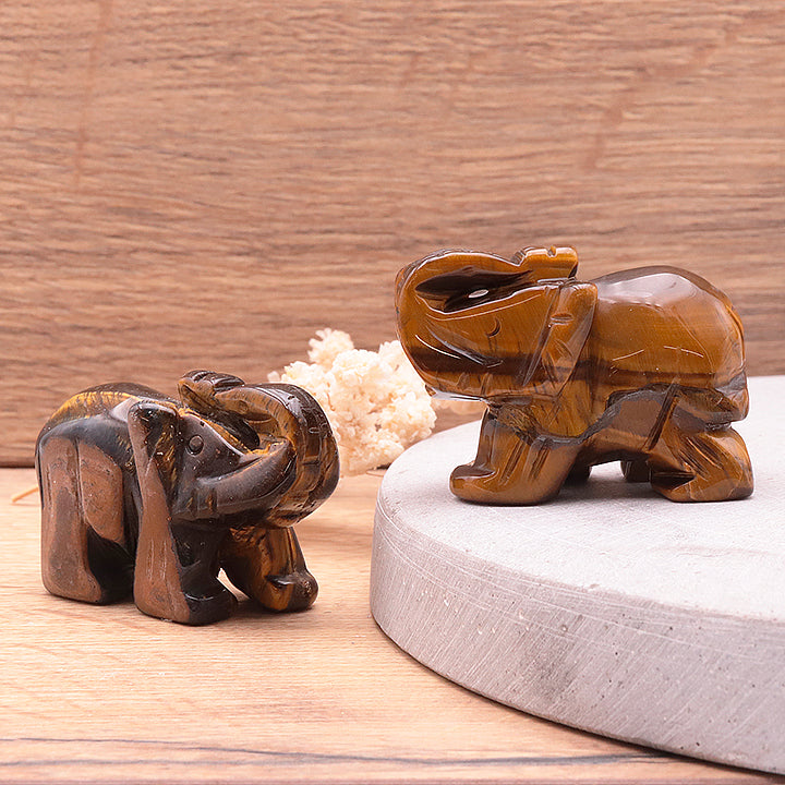 Eléphant Œil de Tigre