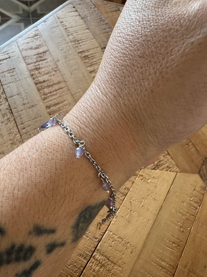 Bracelet Lueur Céleste Améthyste