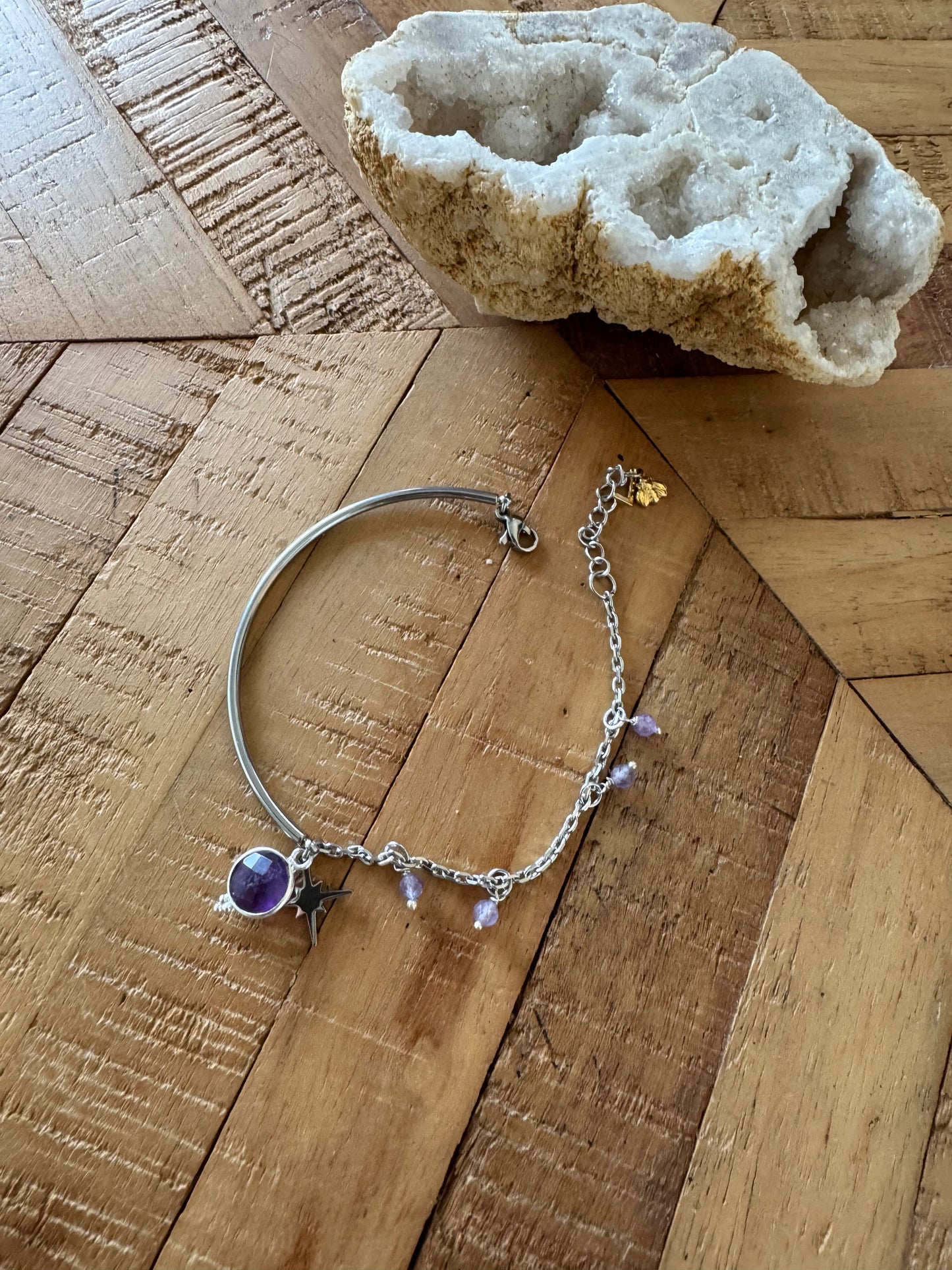 Bracelet Lueur Céleste Améthyste
