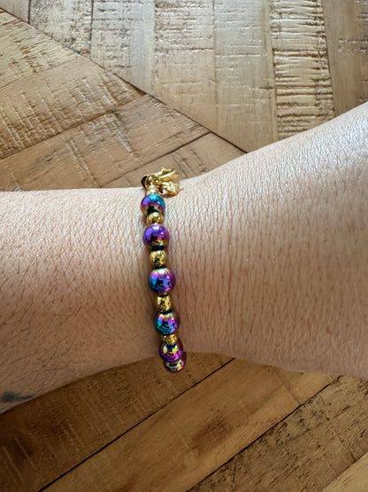 Bracelet Éclat d’orage Hématite