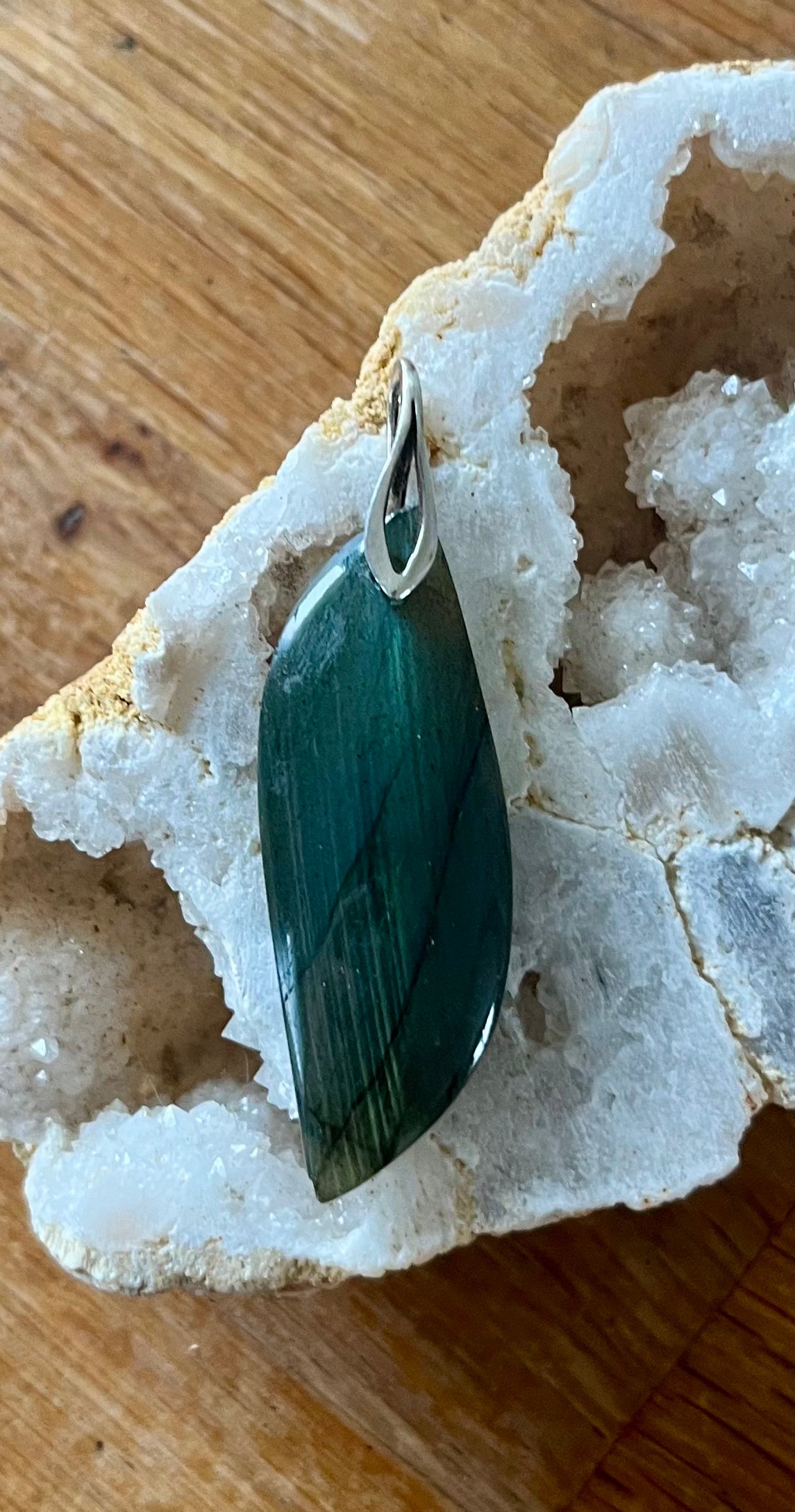 Pendentif Labradorite Argent 925