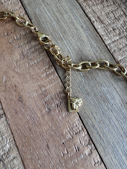 Collier breloques Séléné
