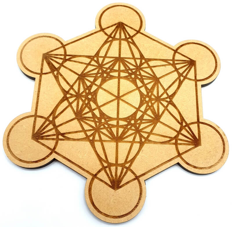 Plaque Cube de Métatron N°2