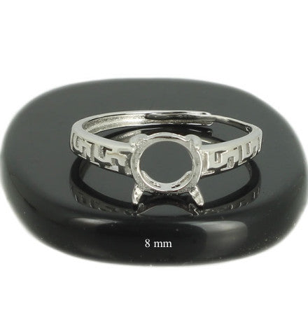 Bague Andréa Ronde (3 dimensions)