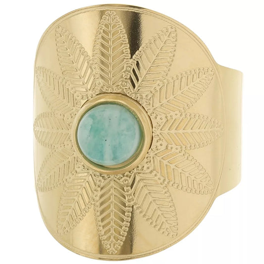 Bague Amazone Dorée (52 à 58)