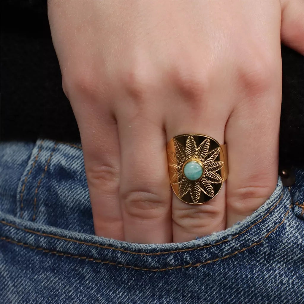 Bague Amazone Dorée (59 à 65)