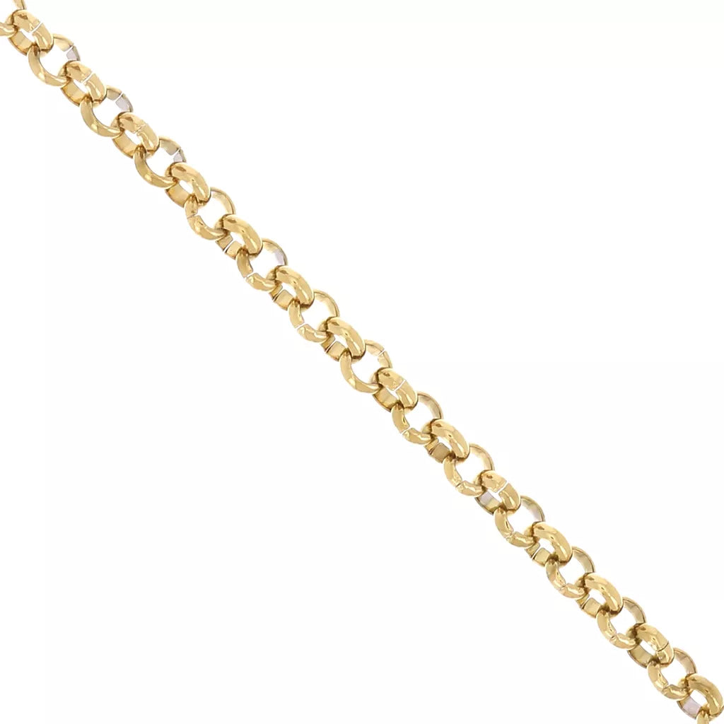 Chaines dorées Acier Inox - 50cm