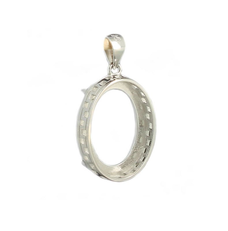 Pendentif Andréa à composer (ovale ou rond)