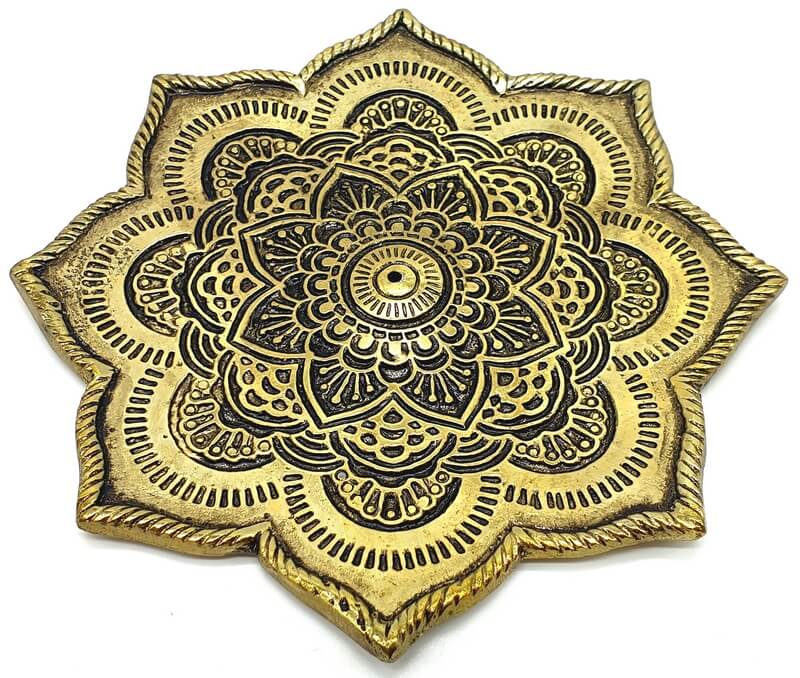 Porte-Encens Métal Lotus