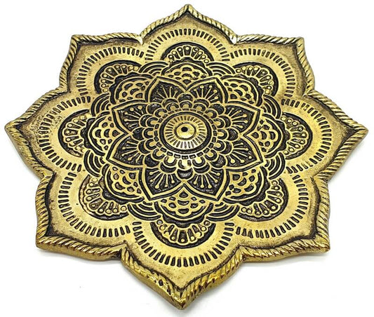 Porte-Encens Métal Lotus