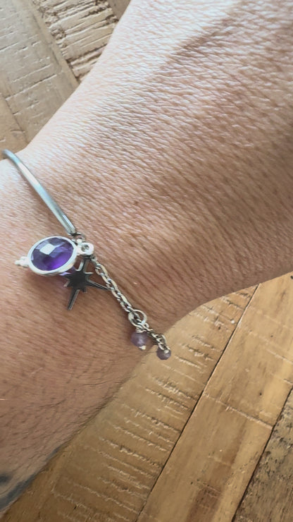 Bracelet Lueur Céleste Améthyste